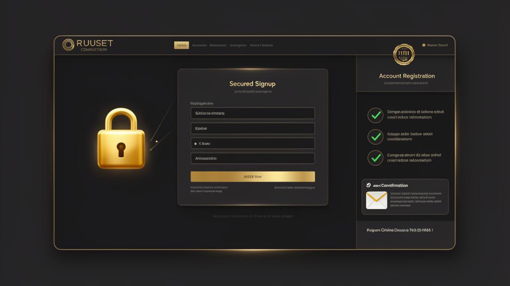 واجهة التسجيل الآمنة في منصة باجي - إنشاء حساب جديد مع تشفير متقدم