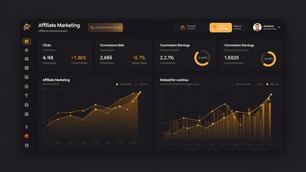 لوحة تحكم برنامج التابعة باجي - تتبع النقرات والتحويلات والعمولات
