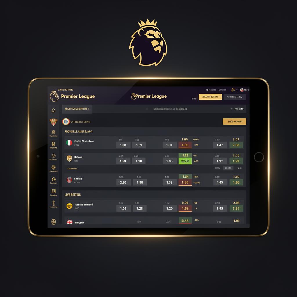 واجهة المراهنات الرياضية